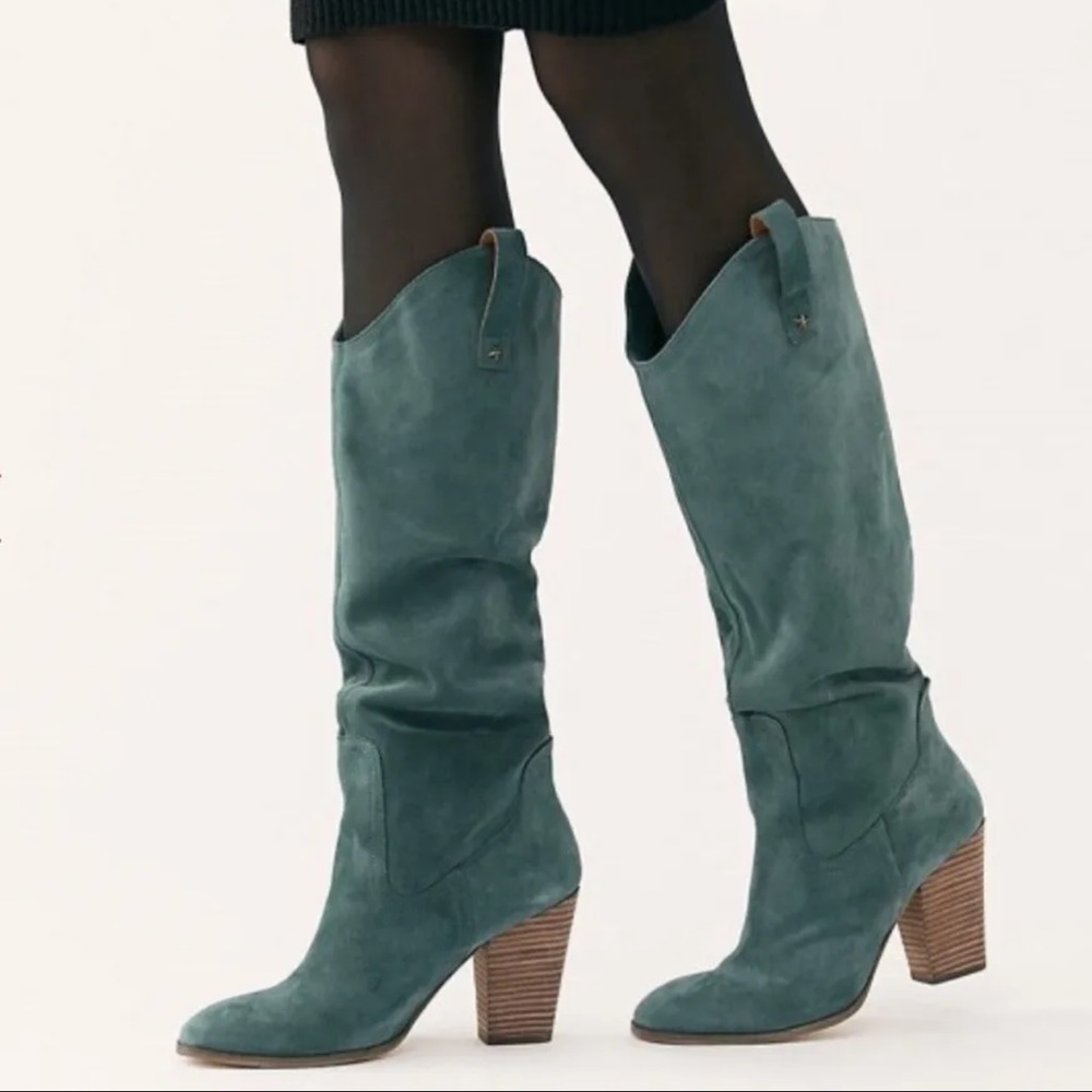 Free People X Understated Leather 7 Slouch Boots